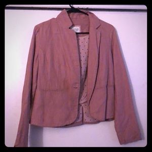 Light pink summer blazer